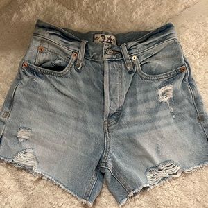Free People Vintage Denim Shorts